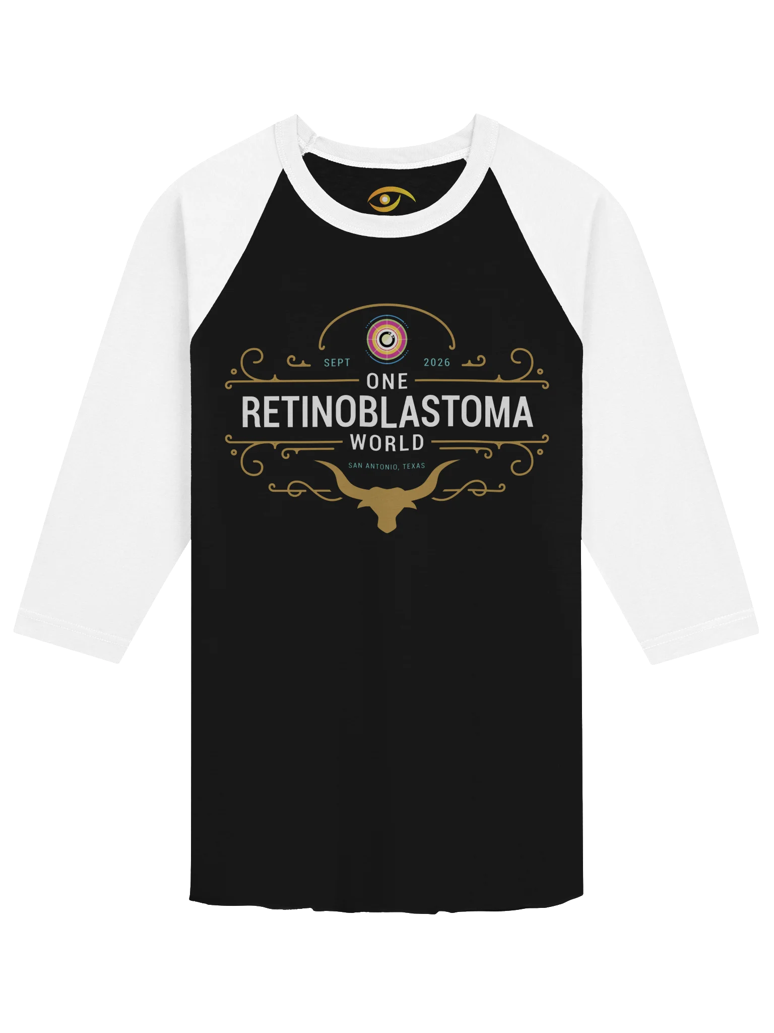 One Rb World 2026 Longhorn Design - Raglan Tee product image (1)