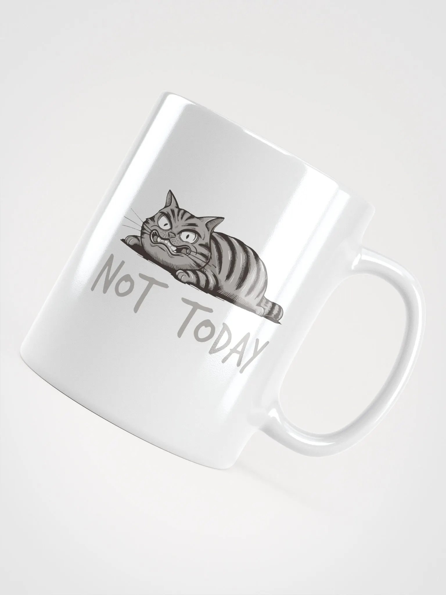 Not Today Mischief Cat Mug product image (4)