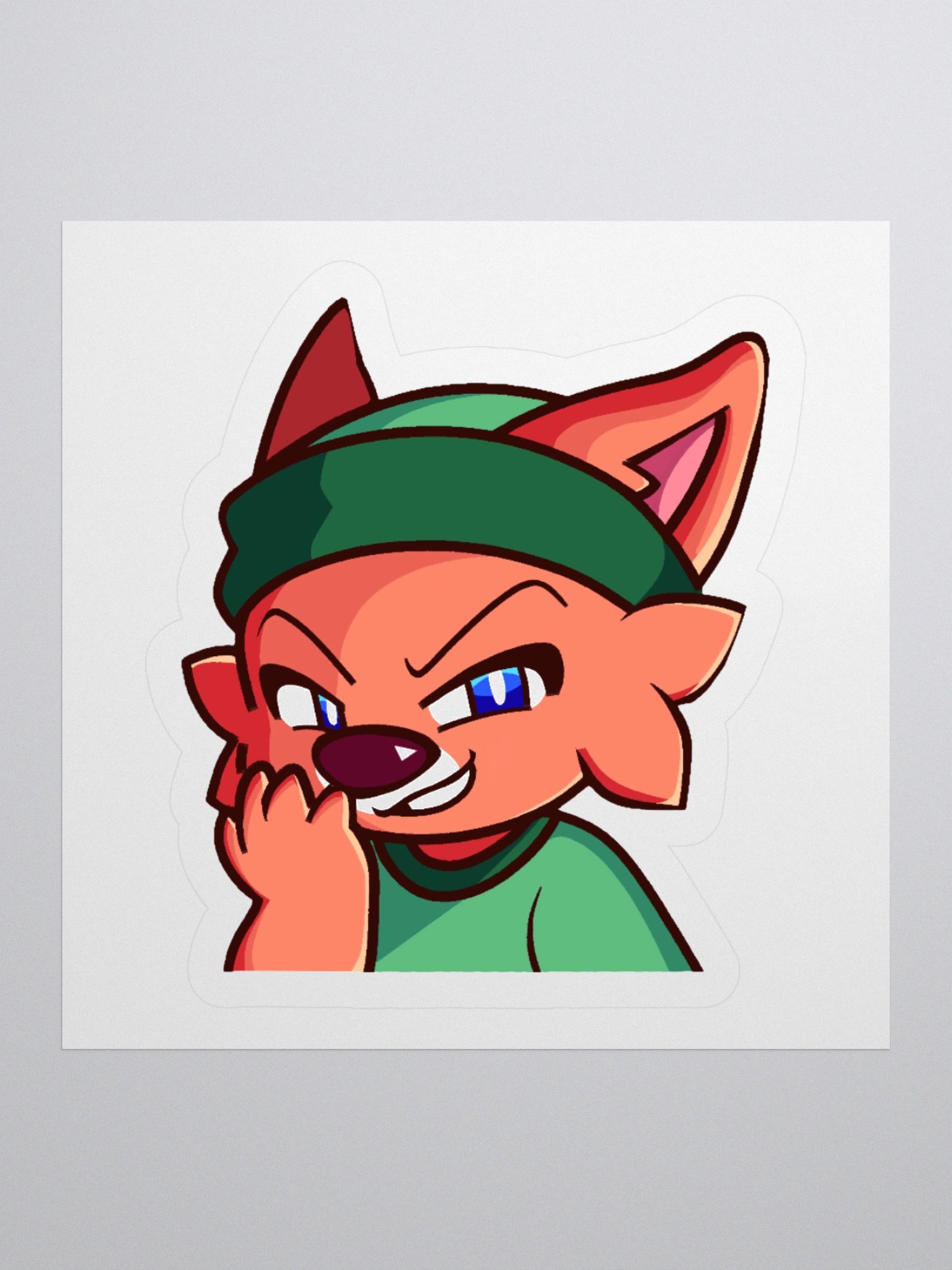 Smirking Dusty Sticker product image (2)