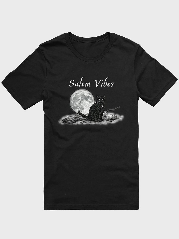Salem Vibes Black Cat T-Shirt product image (1)