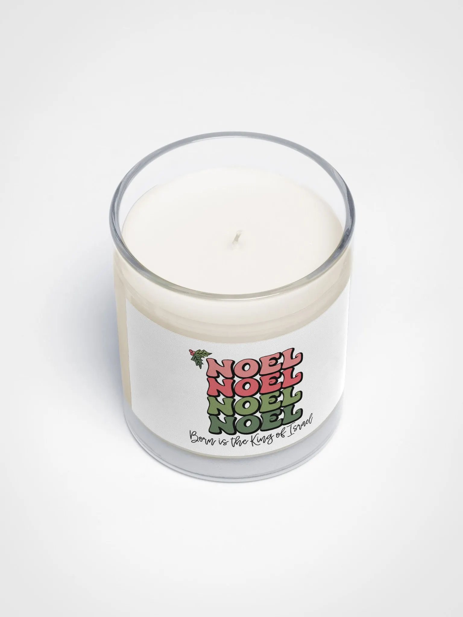 NOEL Scented Soy Wax Christmas Candle product image (3)