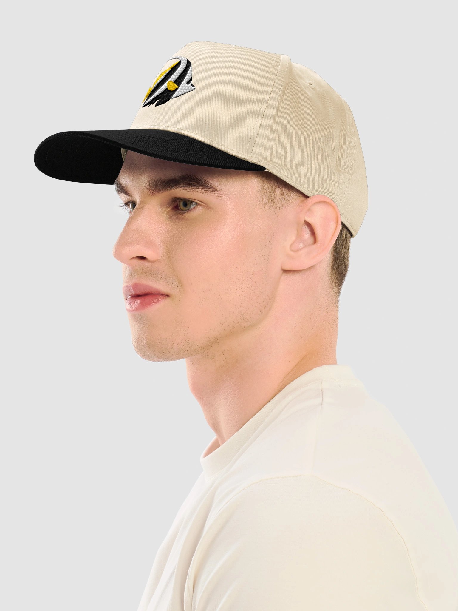 Bannerfish Embroidered Mid-Profile Baseball Cap | Iconic Reef Fish Hat for Saltwater Aquarium Lovers product image (3)