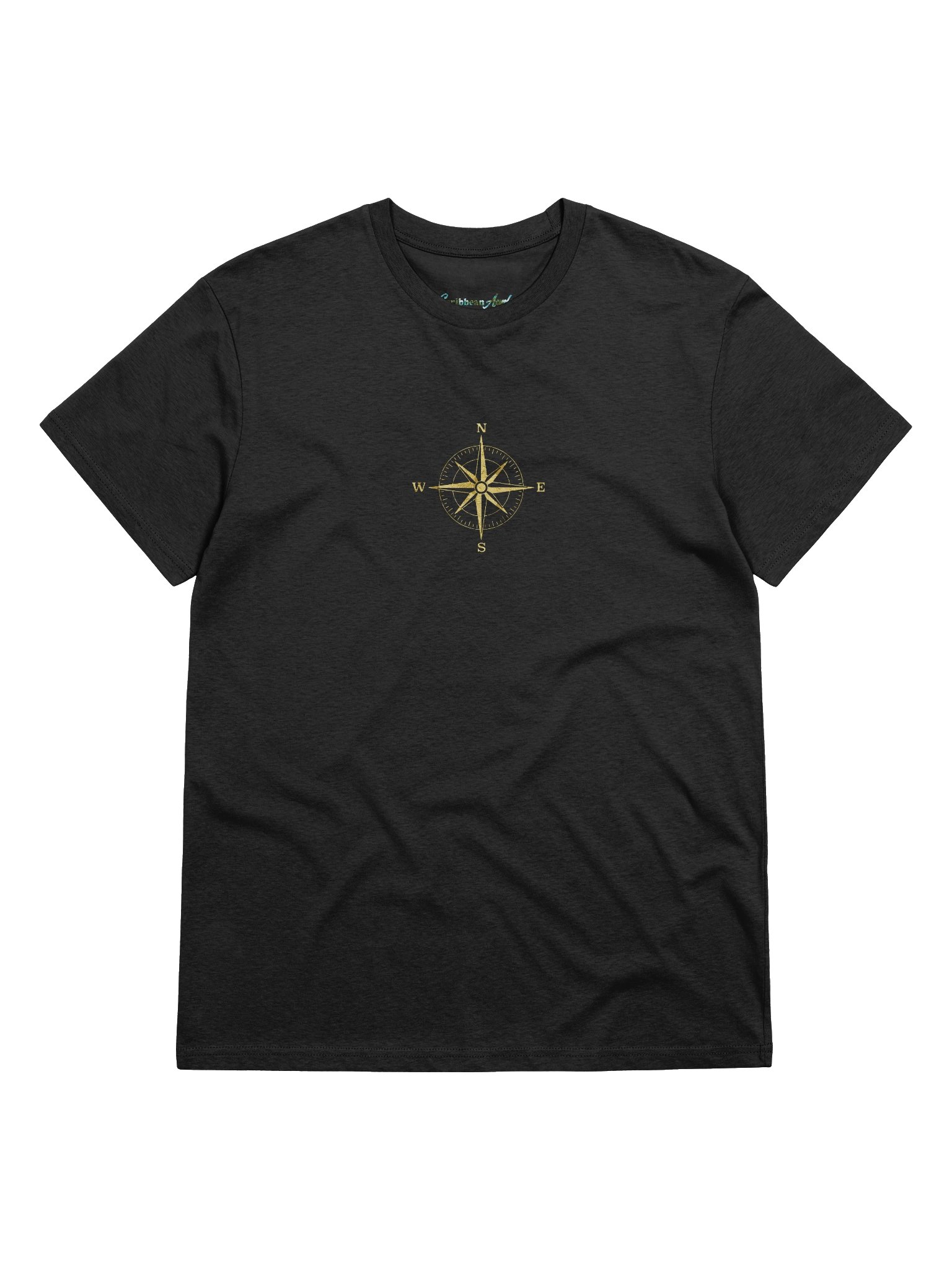 Compass - Gold Minimalist | Organic Cotton T-Shirt | 10 Colors product image (1)
