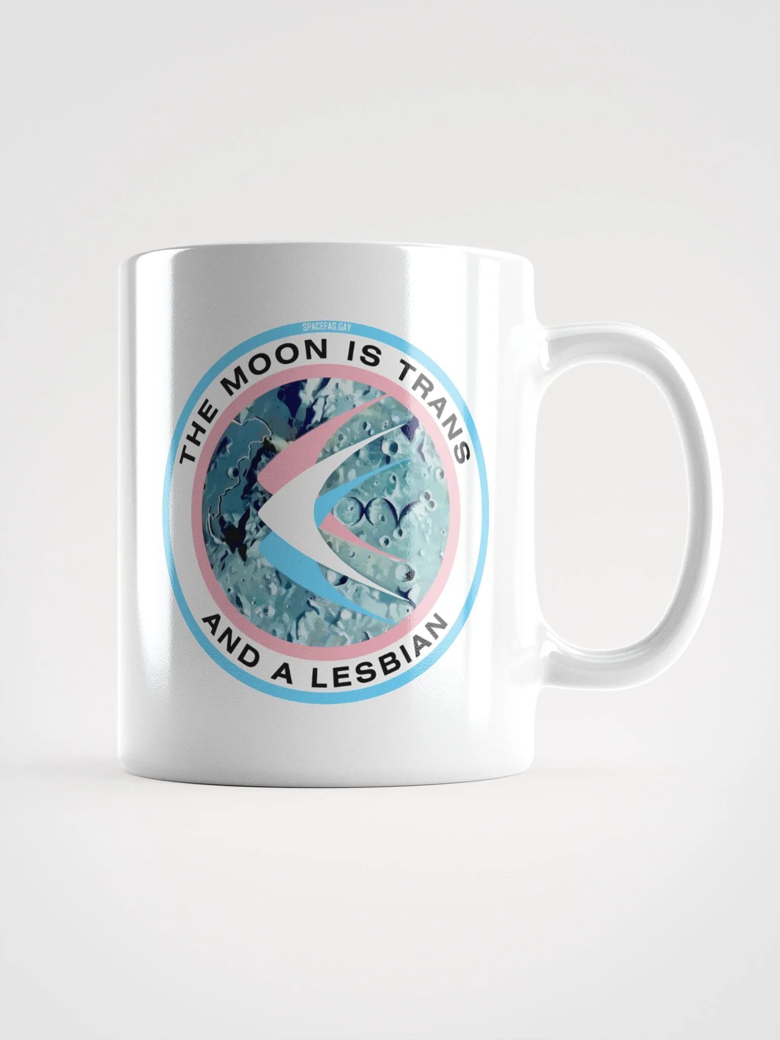Trans Lesbian Moon Mug product image (1)