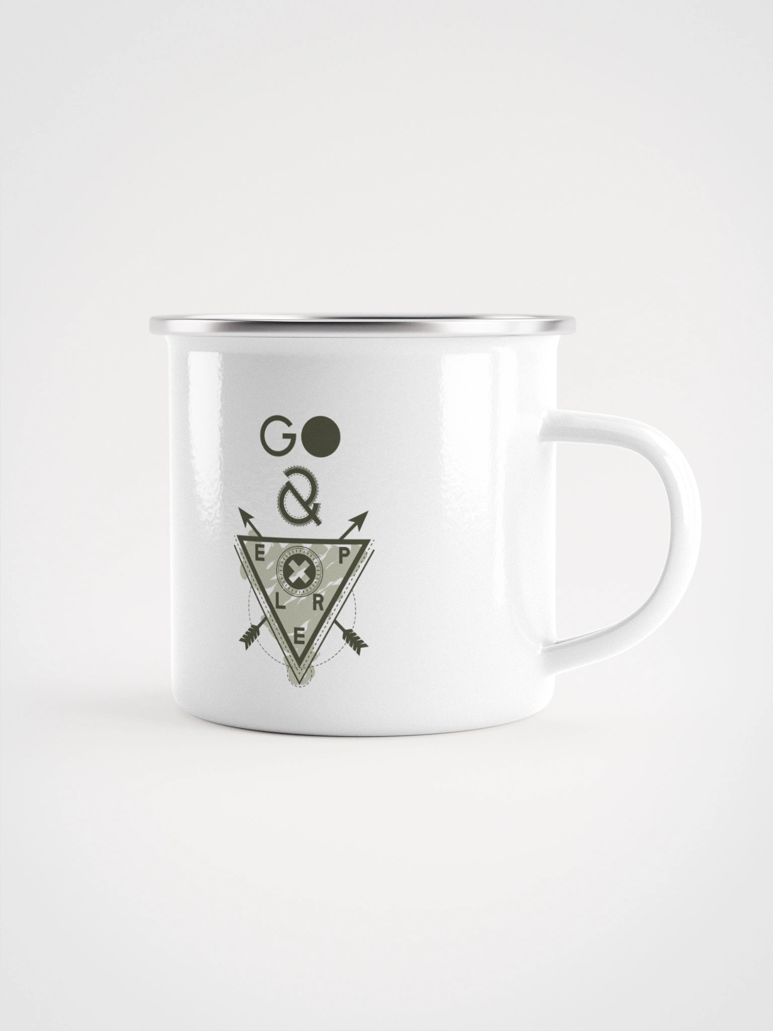 Go & Explore (Enamel Mug) product image (1)