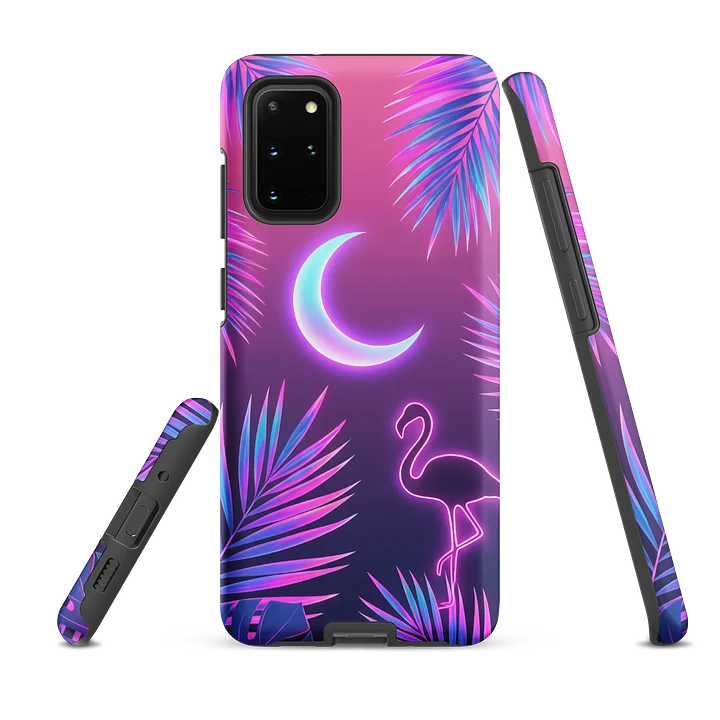Neon tropics android heavy duty case. product image (1)
