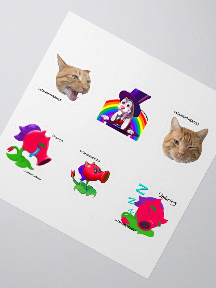 SatanHerself Miscellaneous Stickers product image (2)