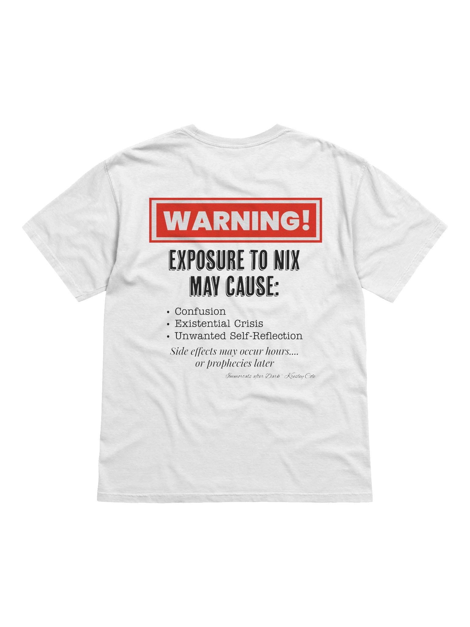 Nix Warning Label Classic Tee- Light Colors product image (17)