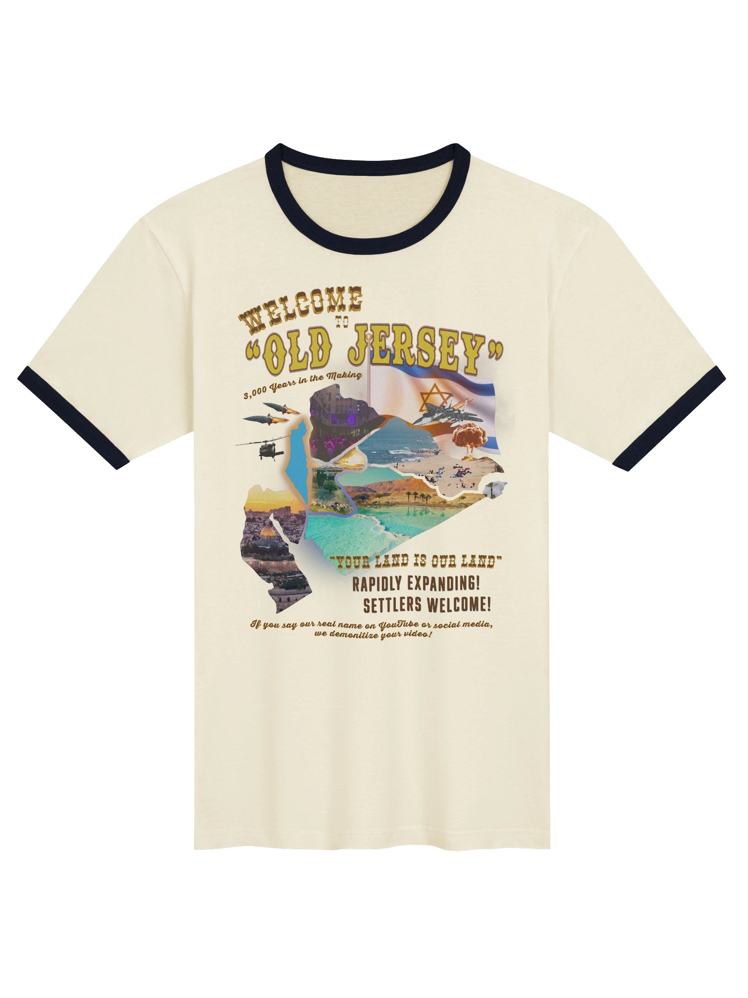 OLD JERSEY Retro Tee product image (1)