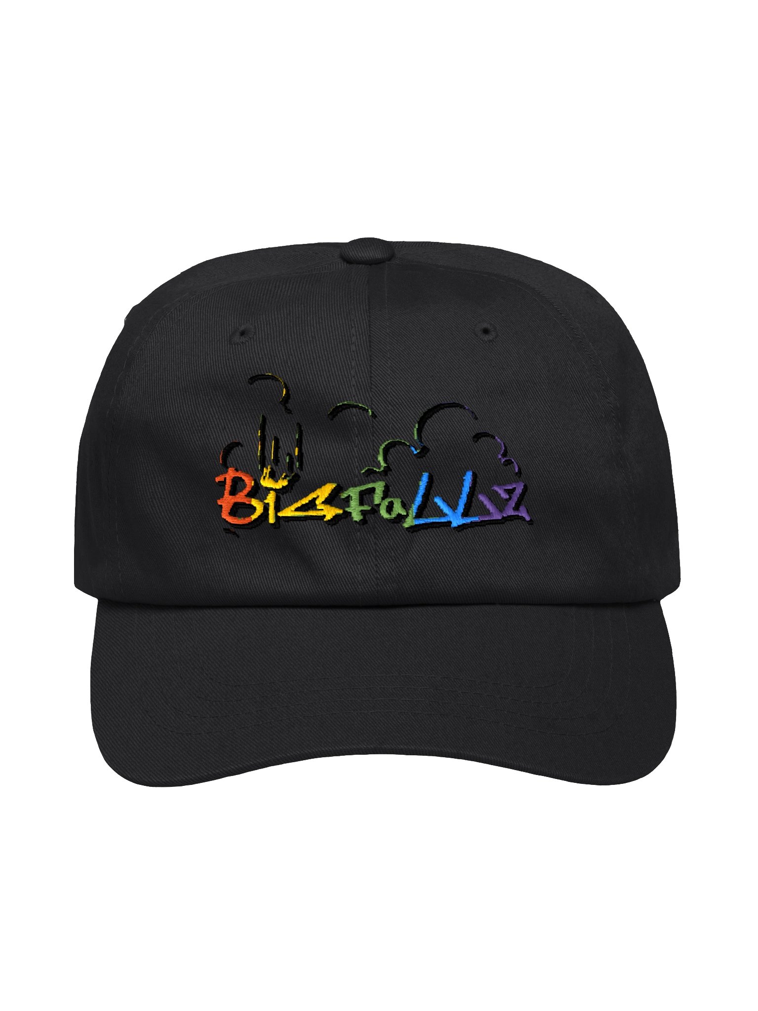 BiGFaLLz Freefall Five Embroidered Dad Hat product image (2)