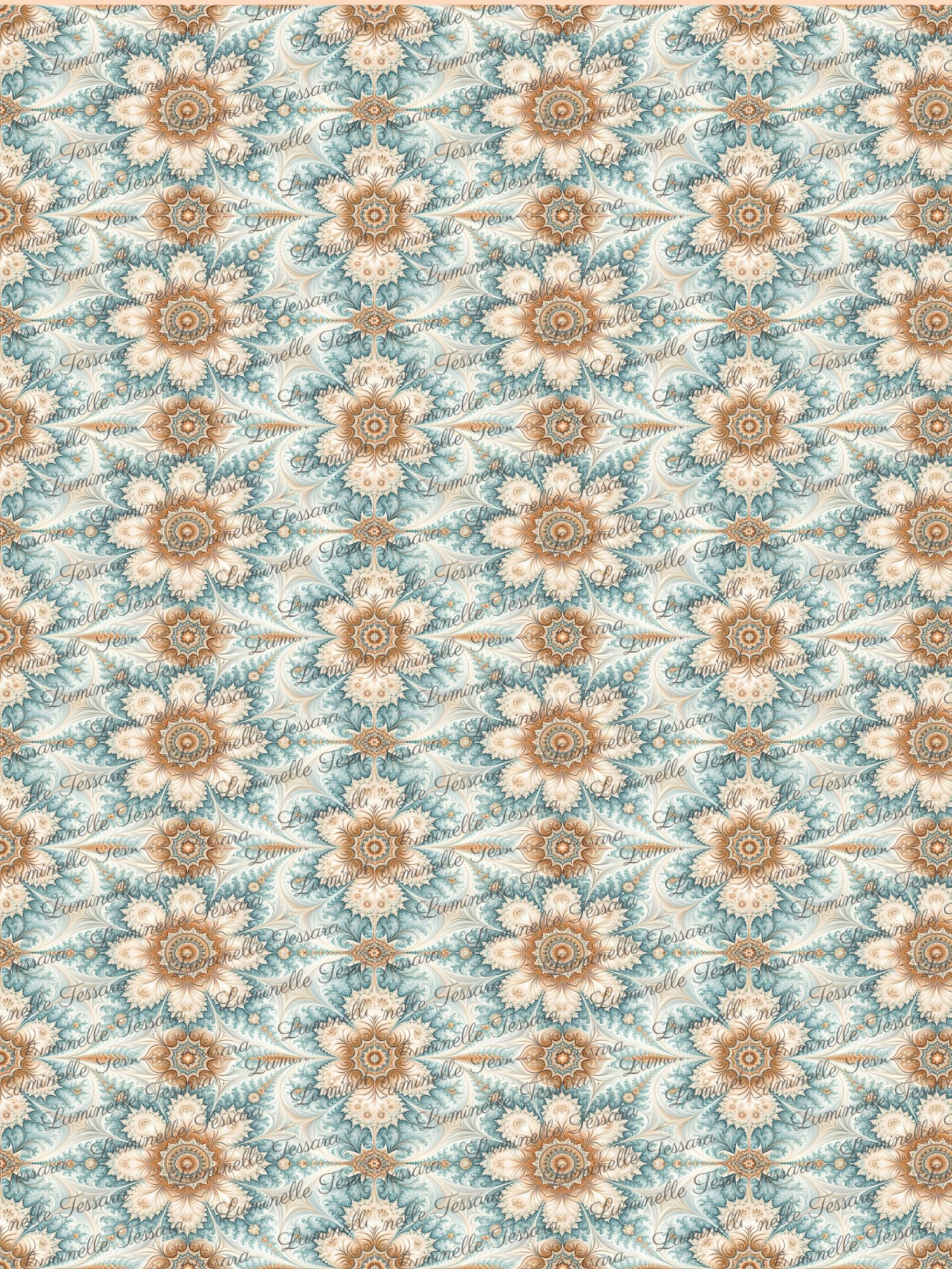 Elegant Baroque Fractal Florals Bundle product image (5)