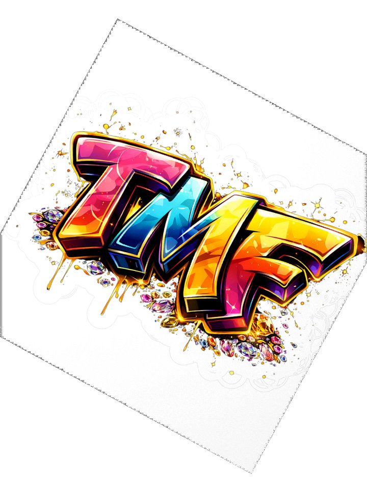 TMF 26 EDT - TMF Graffiti Sparkle Stickers product image (6)
