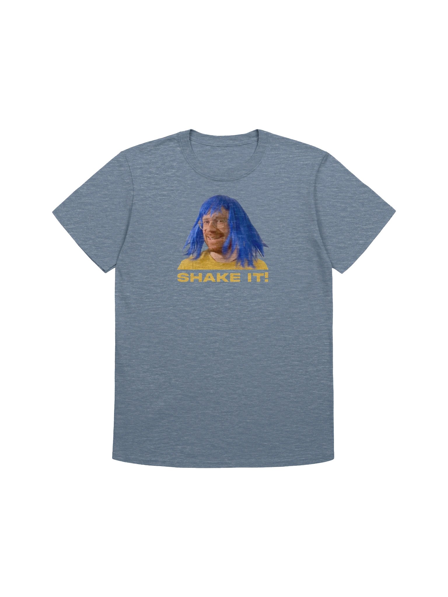 Shake It! Blue Wig Unisex Tee product image (1)