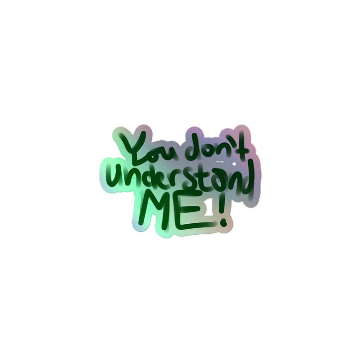 You don't understand me product image (1)