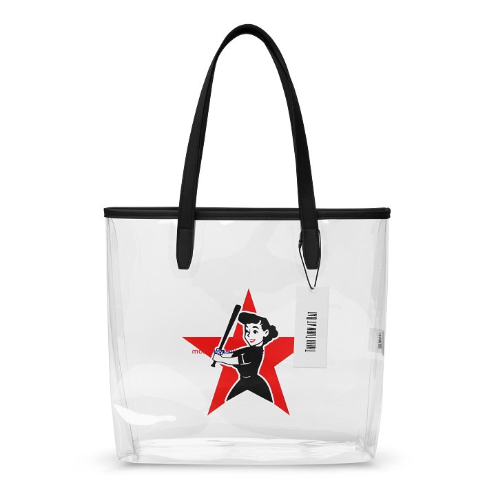NGBL Legacy Collection Modern Star Logo Clear Tote Bag product image (1)