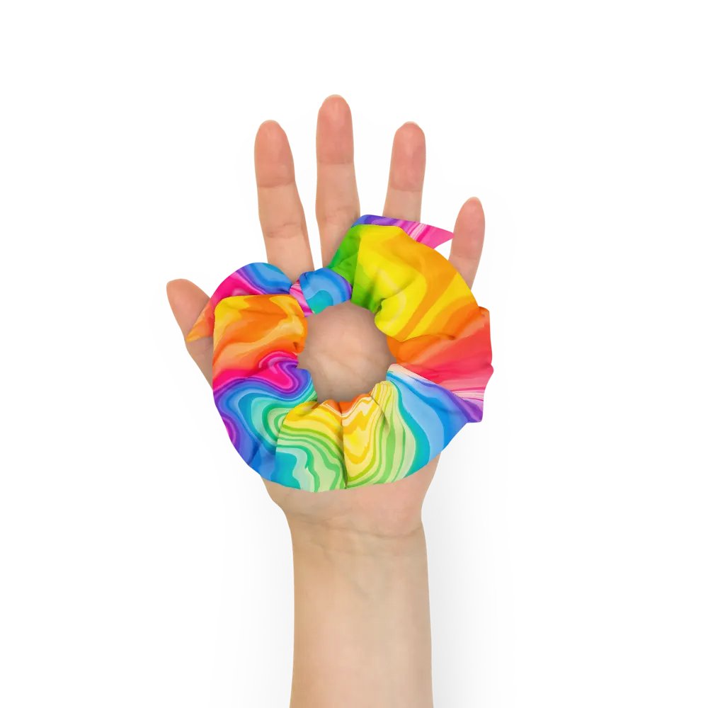 Rainbow Swirl All-Over Scrunchie product image (11)