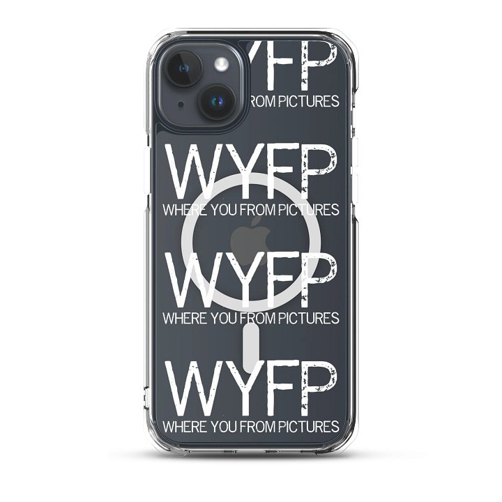 Where You From Pictures - iPhone MagSafe® Clear Case product image (2)