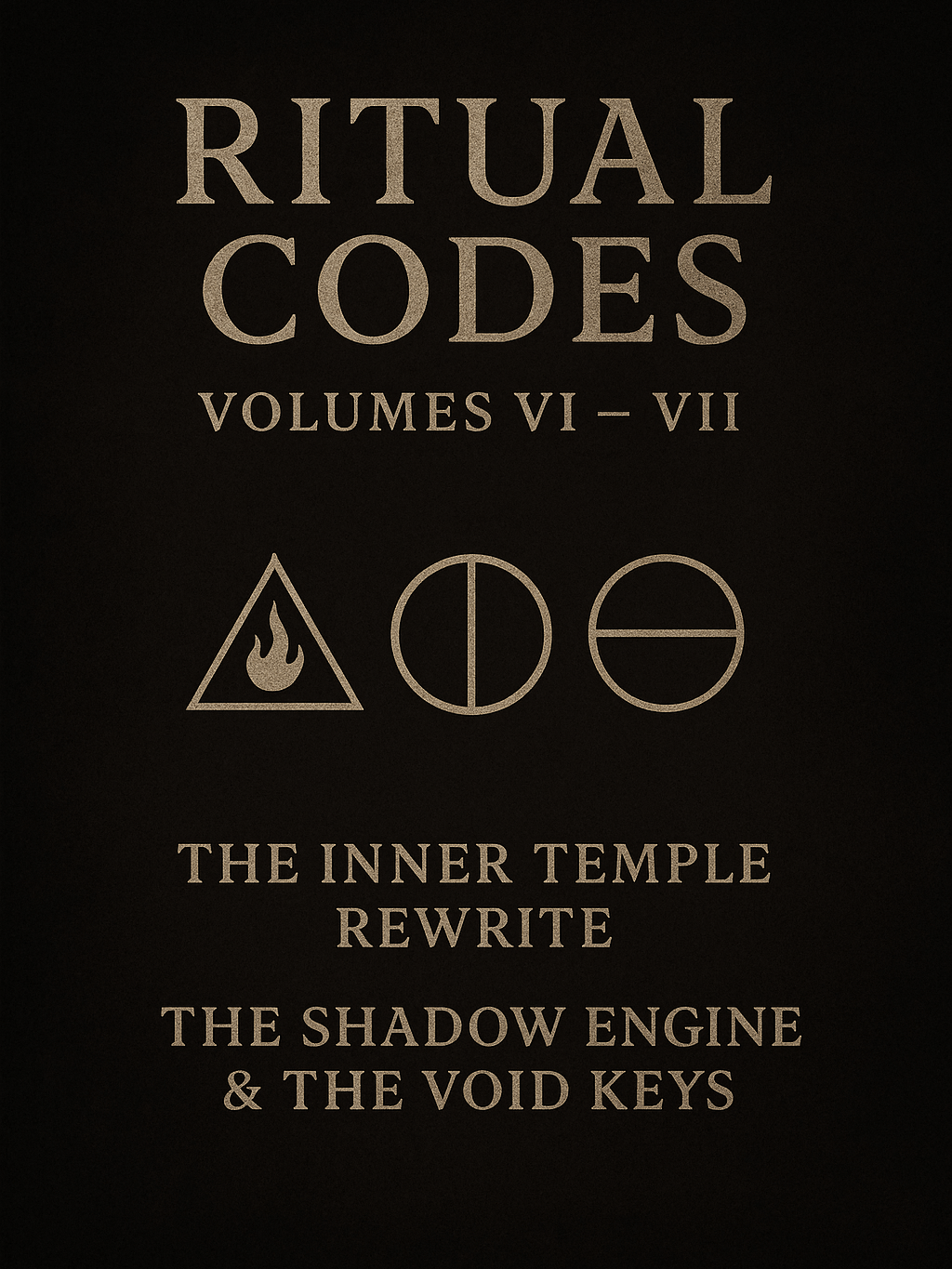 070 Code The Inner Temple Rewrite & The Shadow Engine / Void Keys (Vault ...