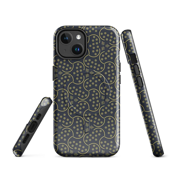 Fractal Fever 2 iPhone 17 Tough MagSafe Case - Shockproof Dual-Layer Geometric Protective Cover product image (1)