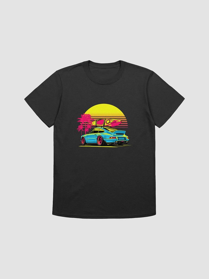 Retro-Futuristic Porsche 911 Graphic Tee product image (1)