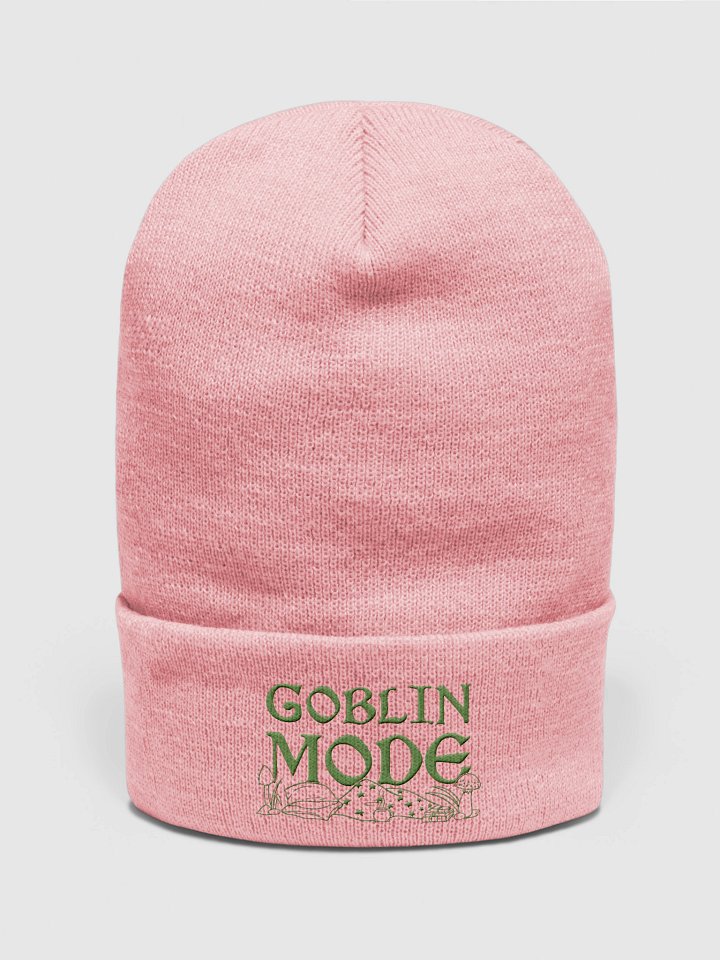 Goblin Mode Embroidered Beanie product image (5)