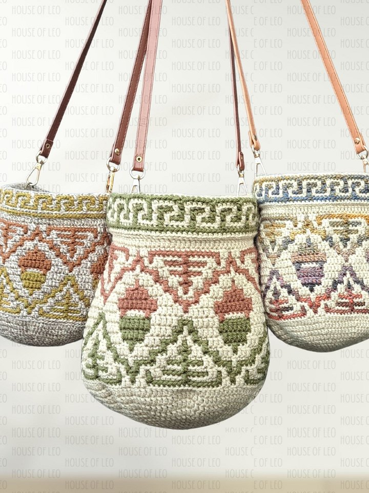 Oakley Acorn Mosaic Crochet Pattern product image (1)