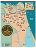 Caffeinated Virginia Beach Map - Instant Digital Download