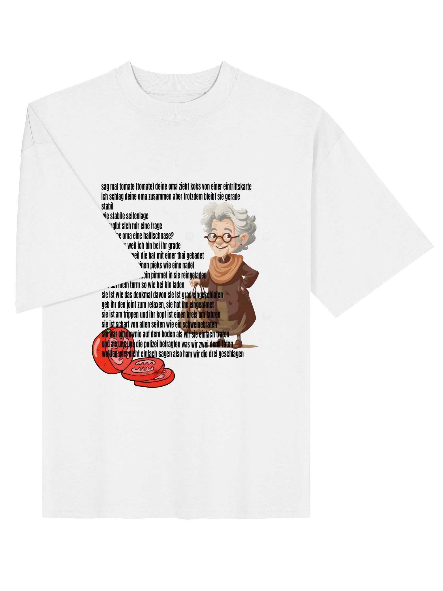 "SAG MAL TOMATE" Shirt product image (8)