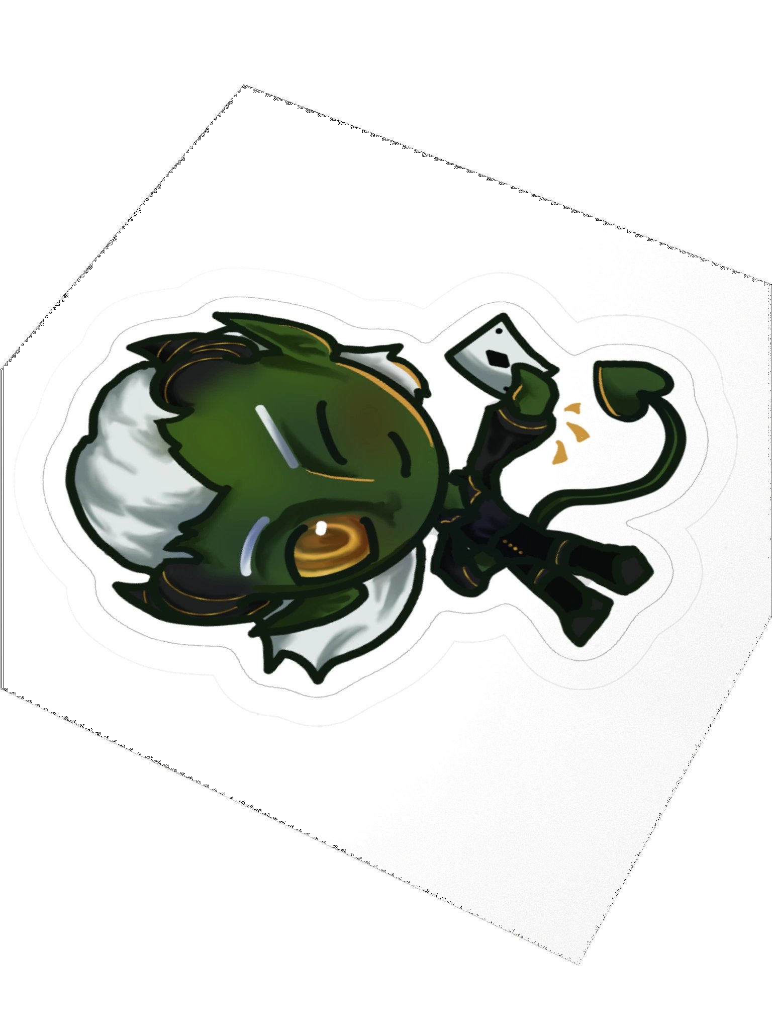 Chibi Guile Sticker product image (3)