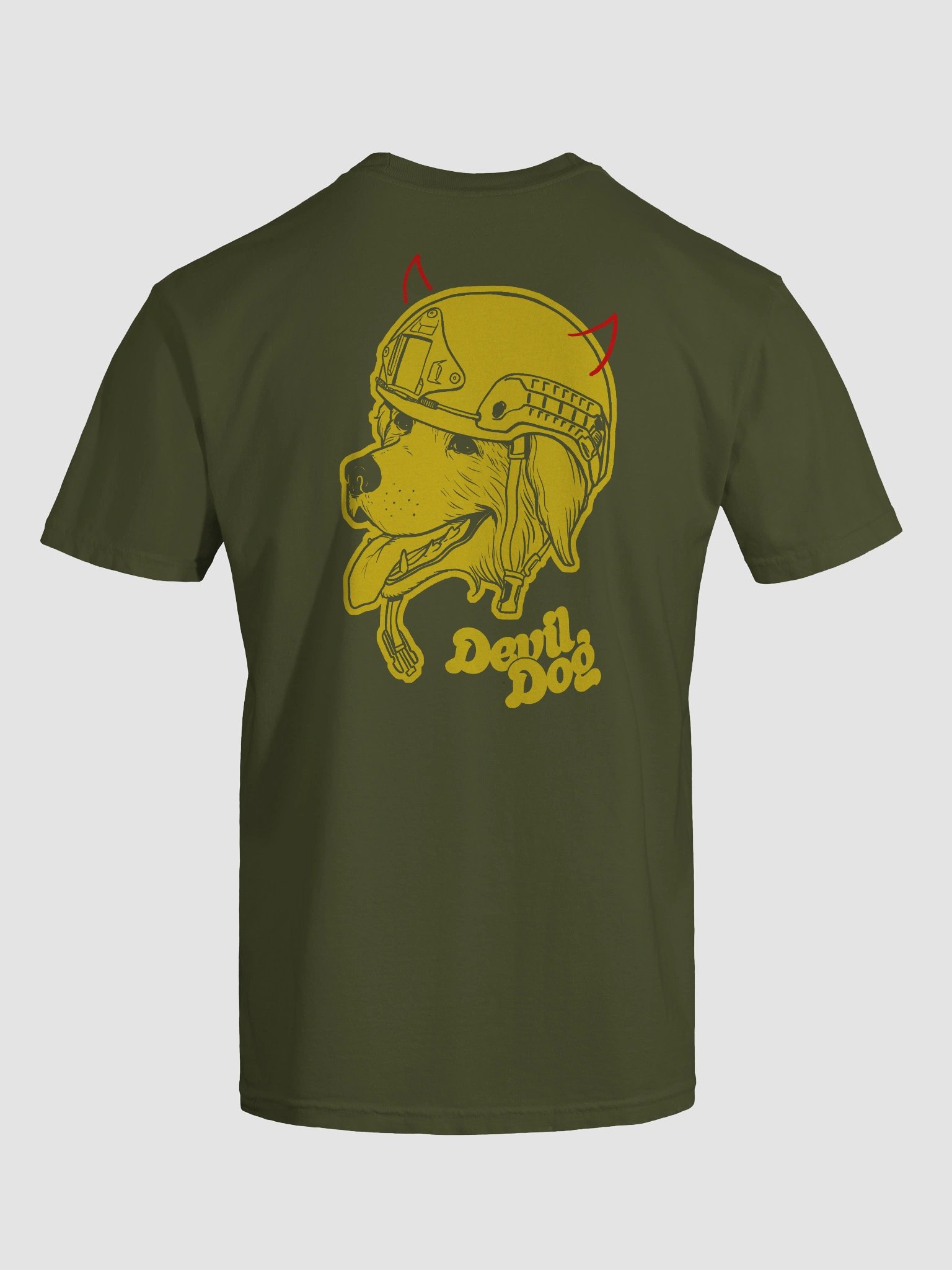 Devil Dog Skivvy (Back Print) product image (9)