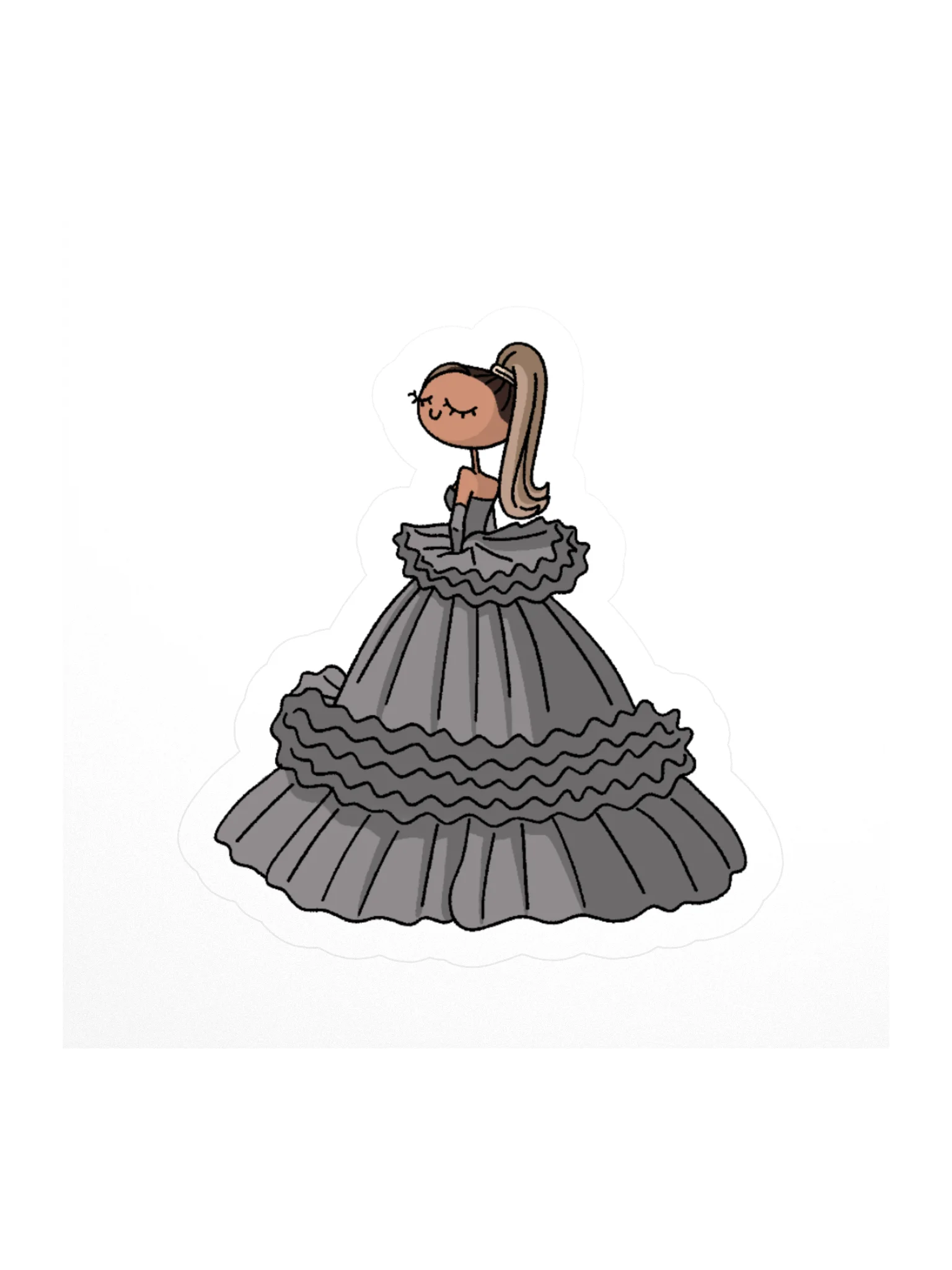 Ariana Red Carpet Sticker product image (1)