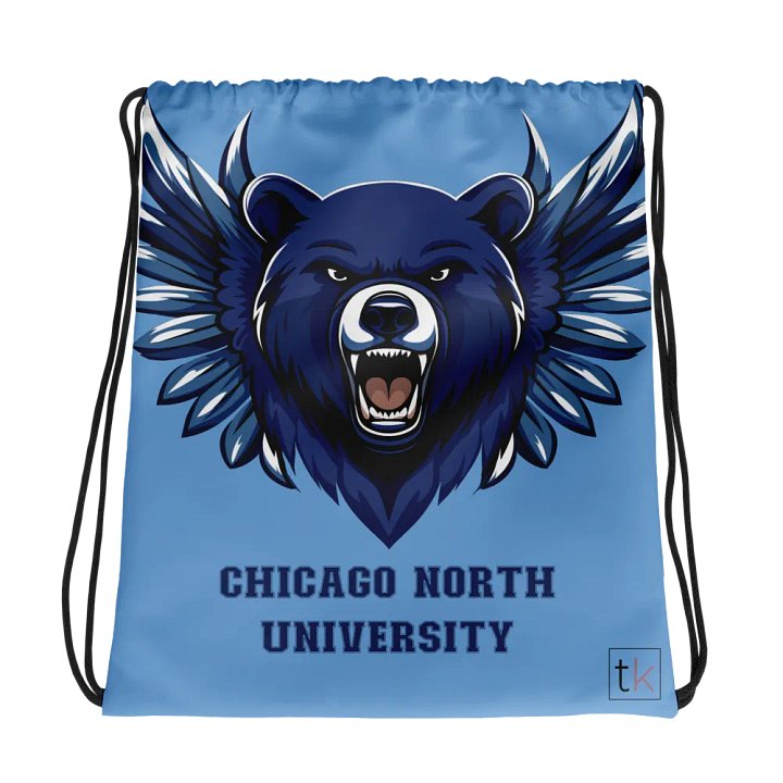 Chicago North Bearhawk Drawstring Bag product image (1)