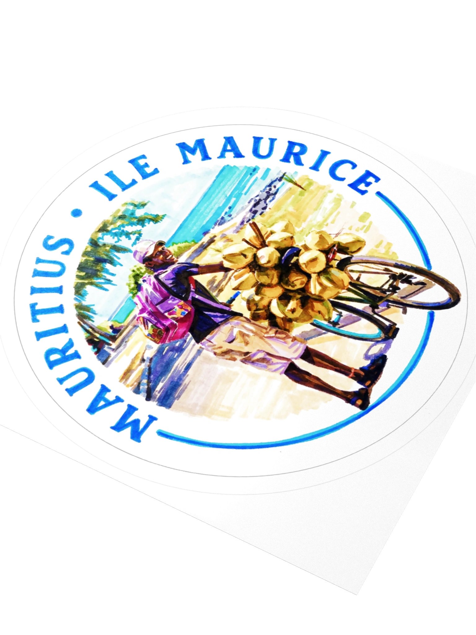 Coco seller_ Mauritius_ sticker product image (7)