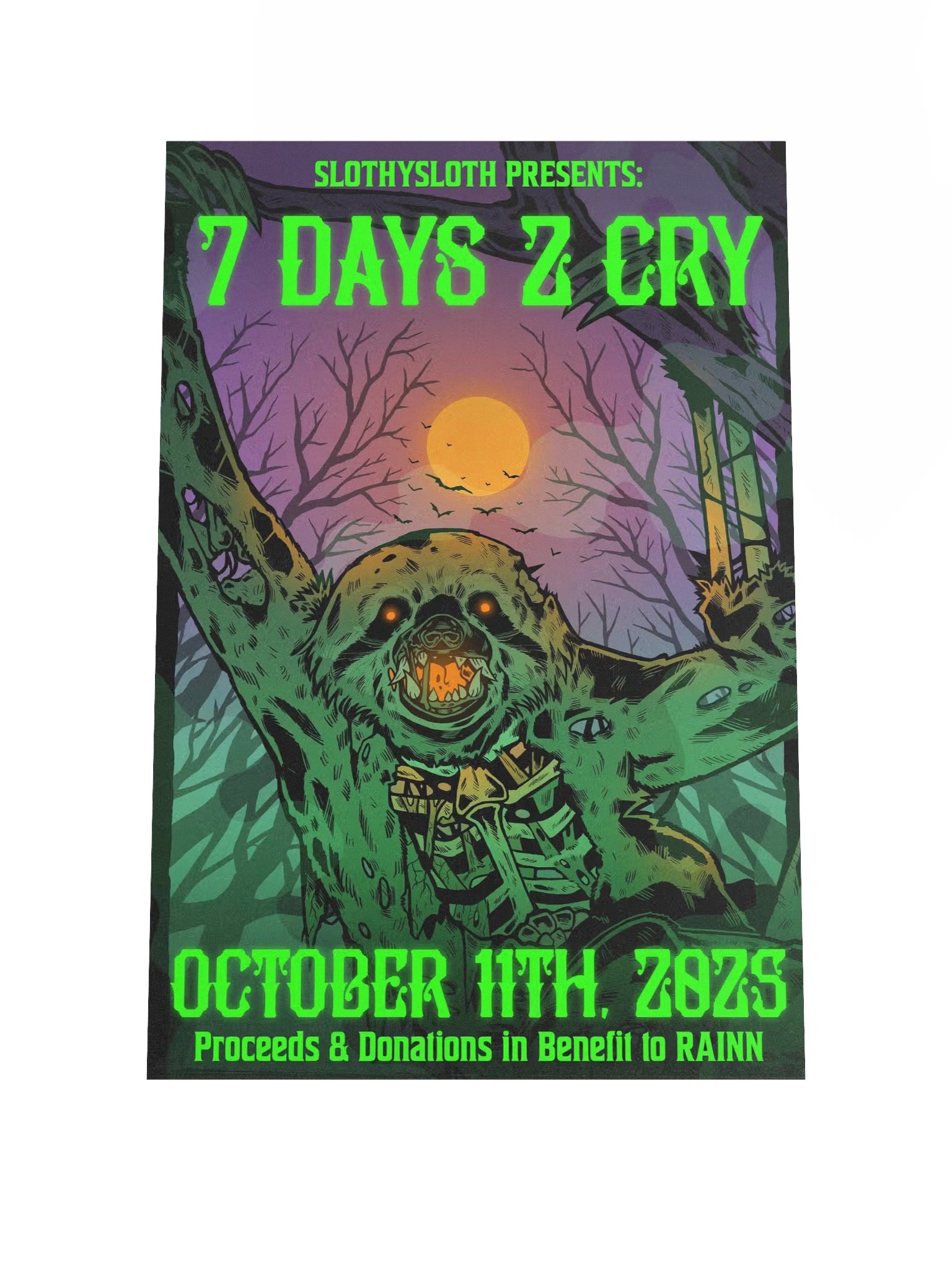 7 Days 2 Cry Poster product image (1)