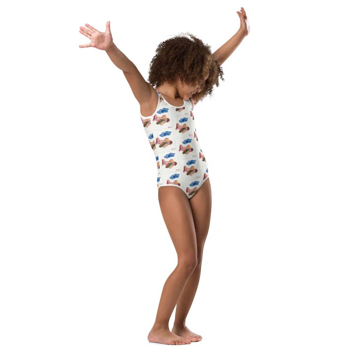 Kid Airplane (All-Over Print Kids Swimsuit) product image (1)