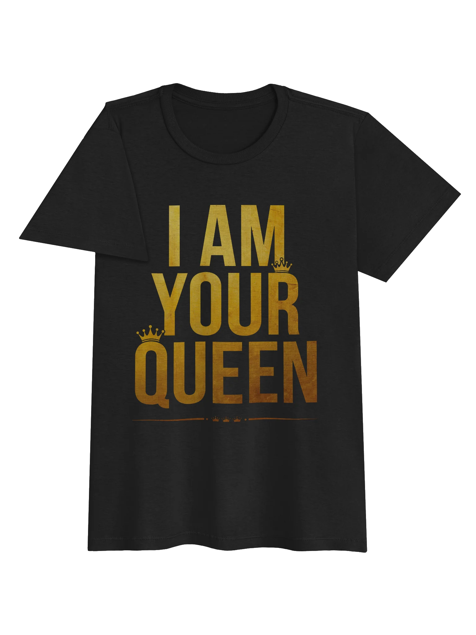 I Am Your Queen – Damen Softstyle Statement T-Shirt product image (4)