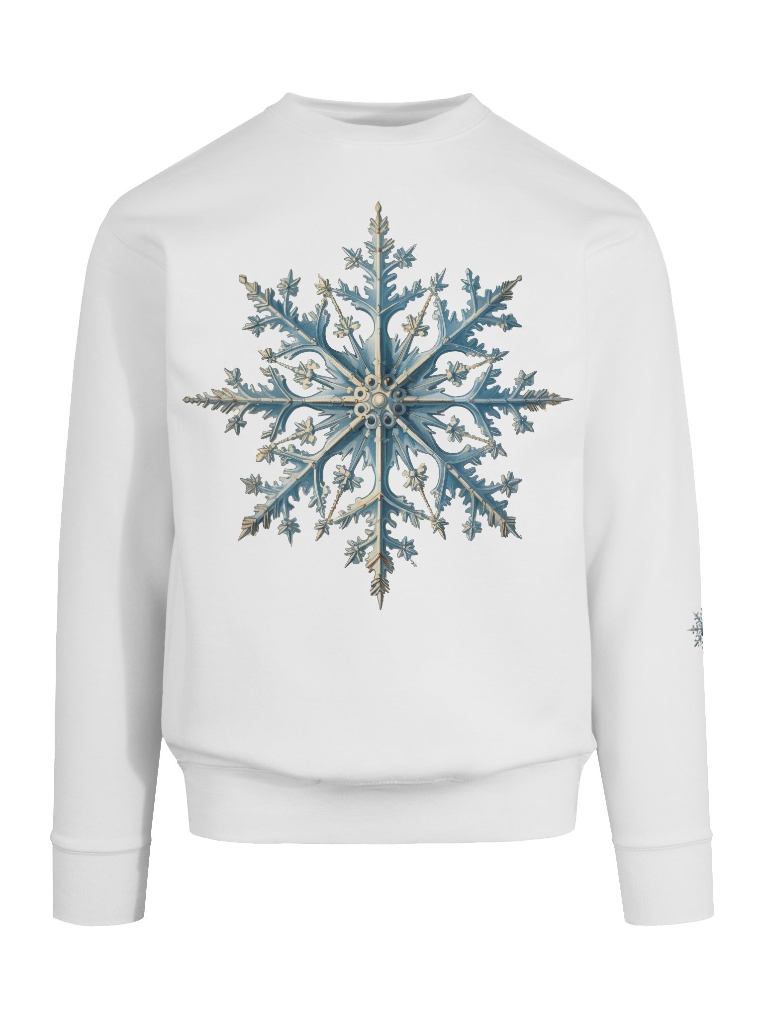 Blue Snowflake Sweatshirt product image (9)