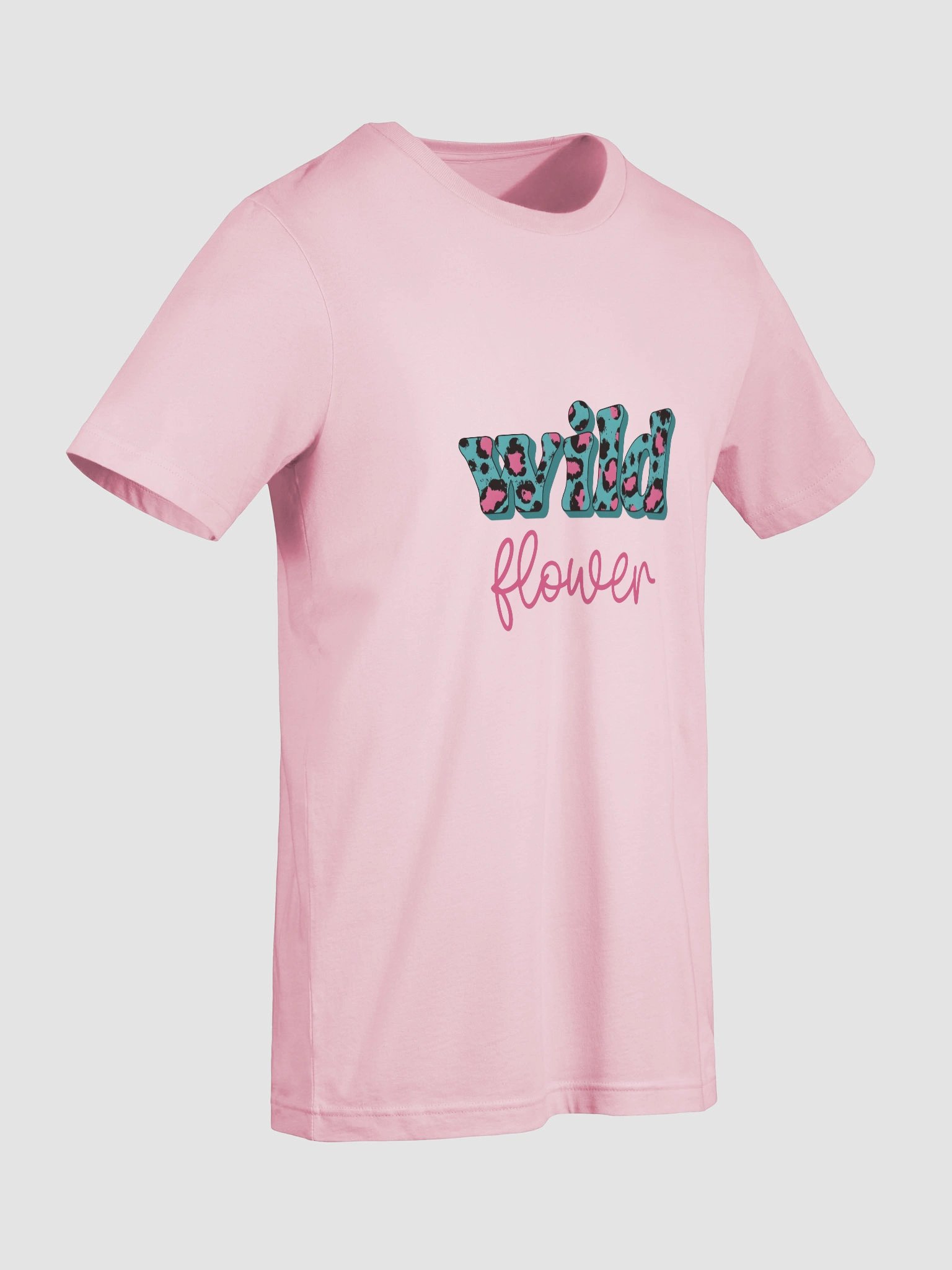 Wild Flower Leopard Print Tee product image (9)