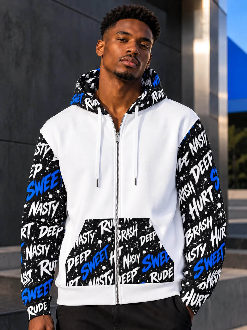 Whole Person Energy — Eternal Love Signature Unisex Hoodie - White product image (6)