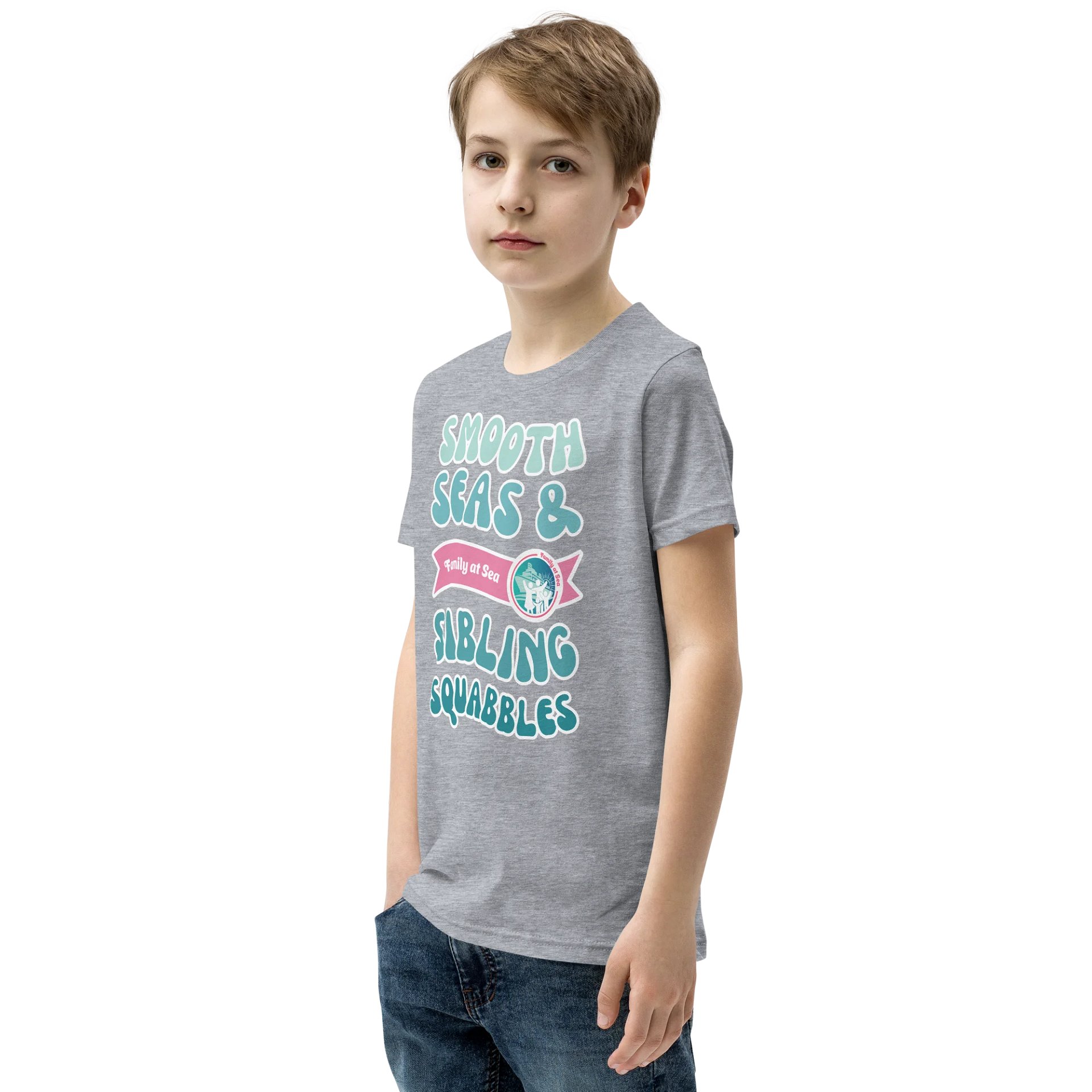 Kids Unisex - Smooth Seas and Sibling Squabbles - T-Shirt product image (13)