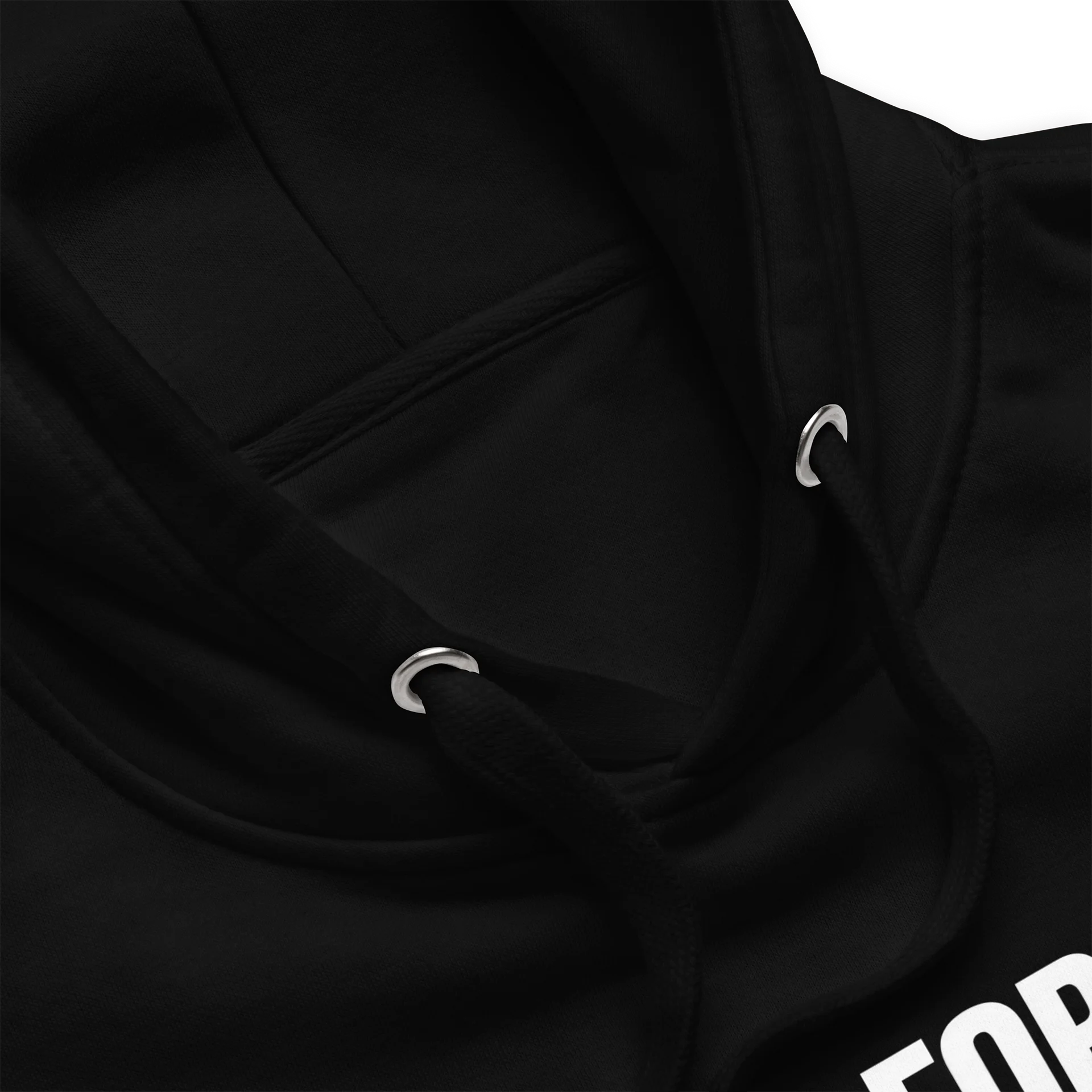 MADE FOR THE MOMENT. - Minimalist White Glow Premium Hoodie product image (3)