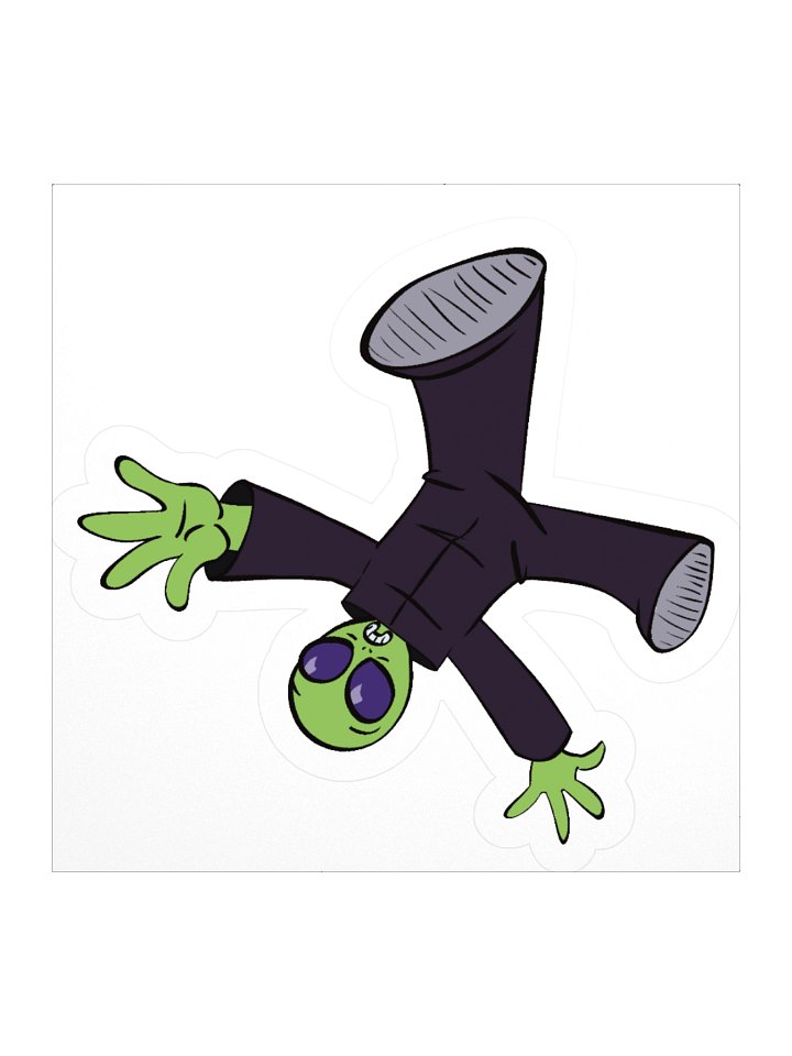 Alien stickers product image (2)