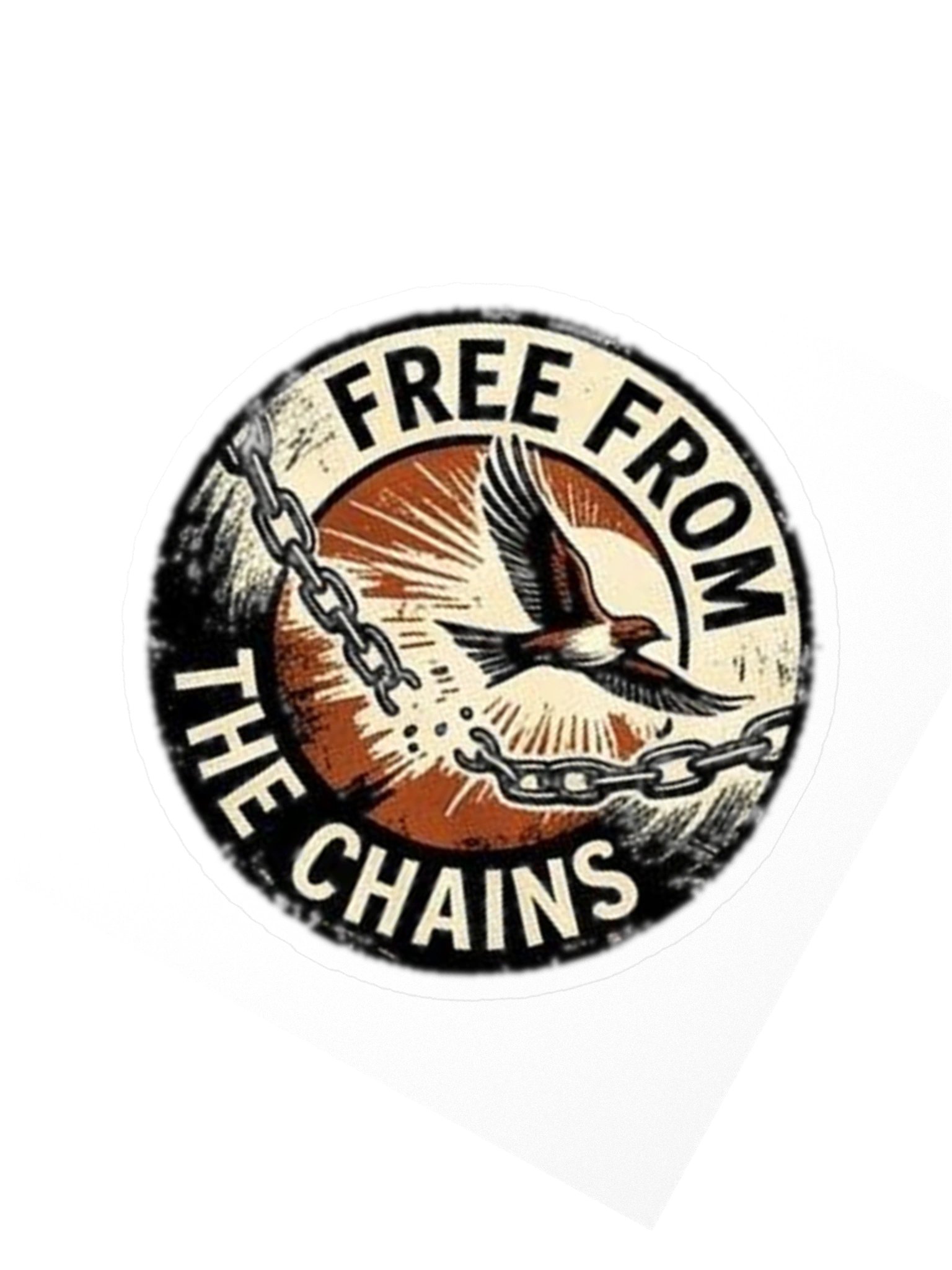 Free From The Chains Sticker product image (2)
