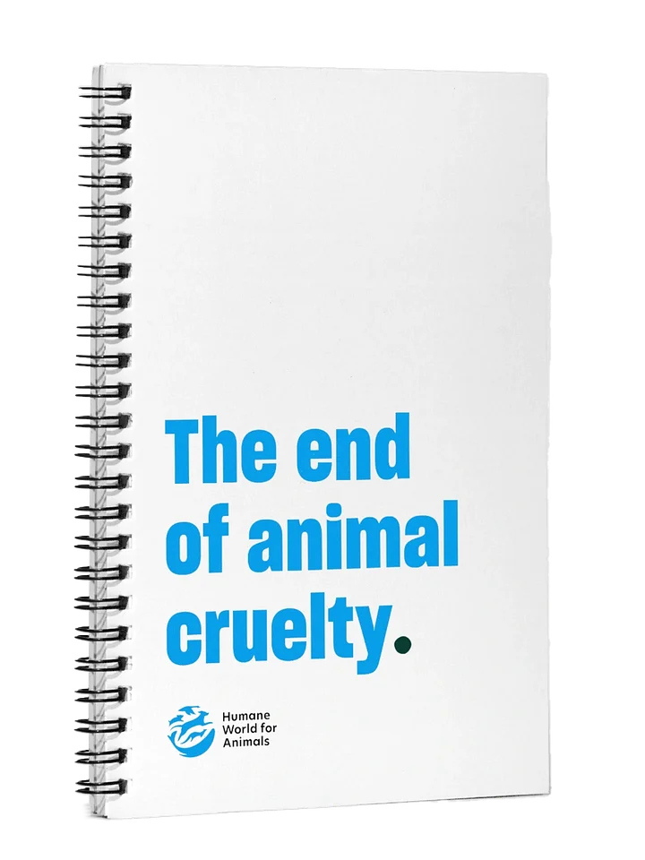 The end of animal cruelty - Notebook product image (1)