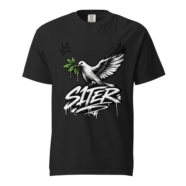 S1TER Dove and Leaves Heavyweight Tee product image (1)