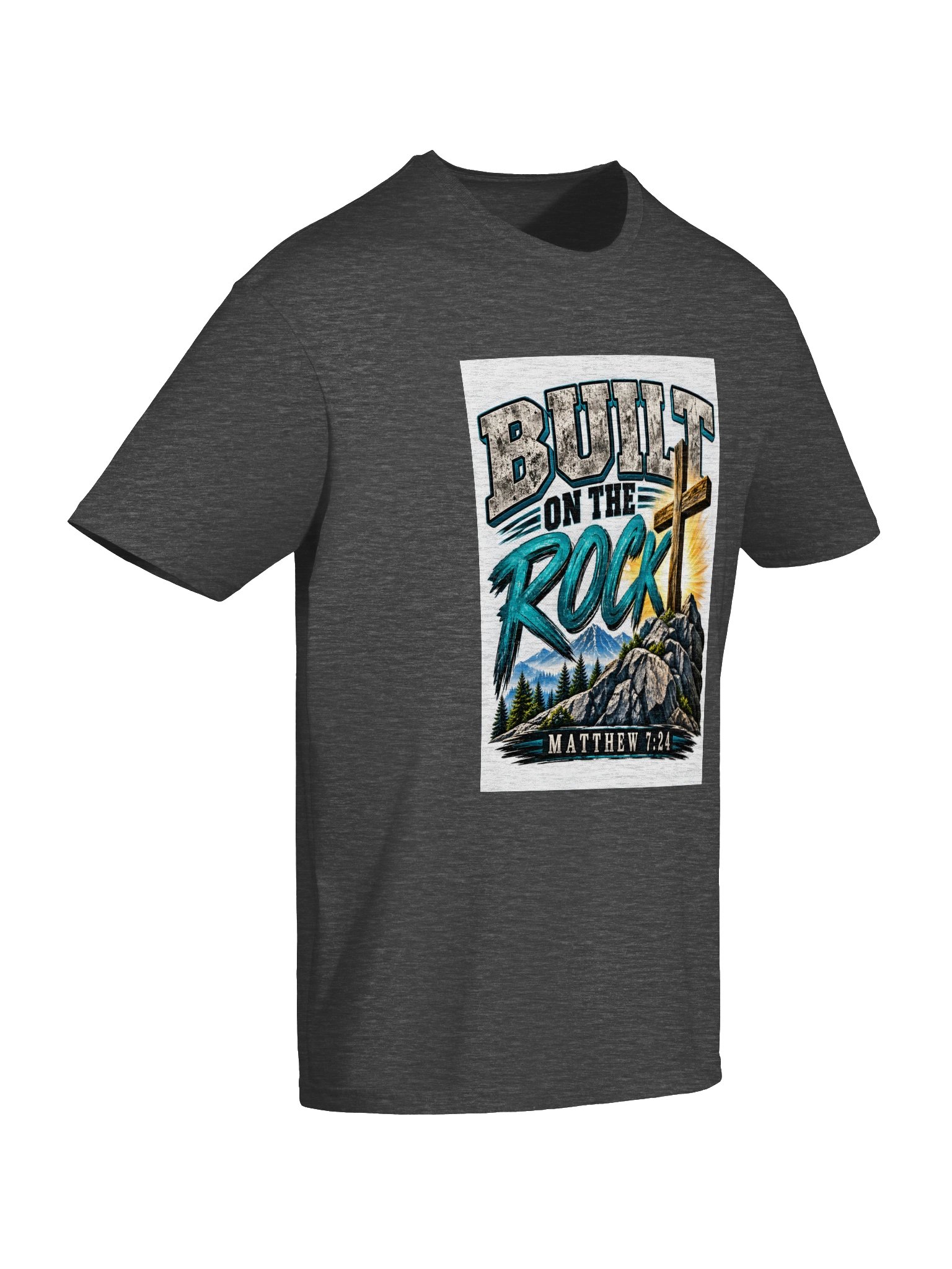 Men's Built on the rock Tee product image (6)