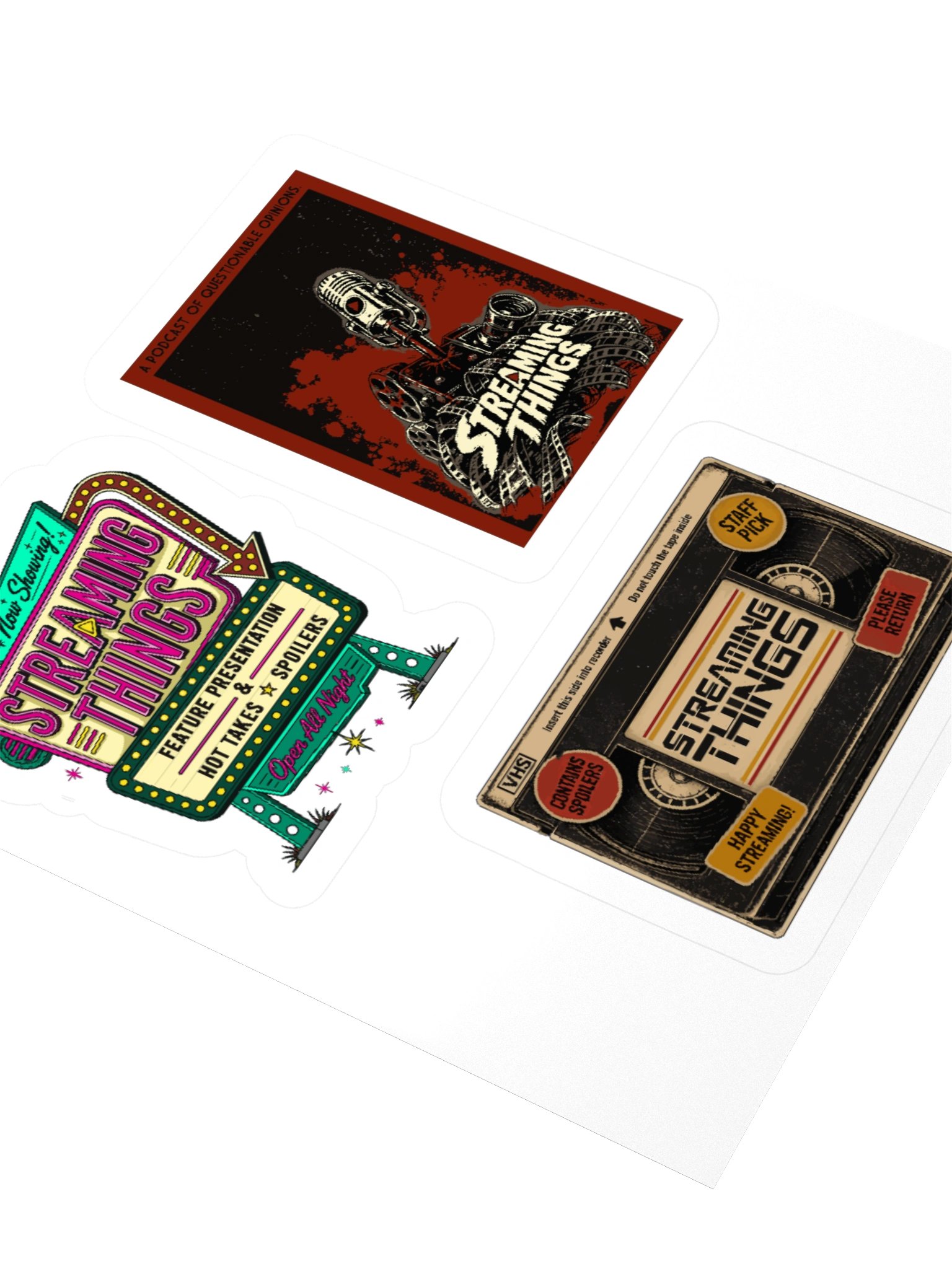 Streaming Things Sticker Trio product image (3)