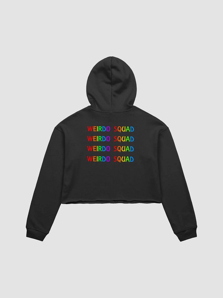 Stay Weird Rainbow - Crop Hoodie product image (2)