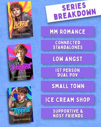 Looking for a sweet treat? 🍦💕

Meet Alfie, Darcy, and Milo: three best friends opening a brand new ice cream shop together. B...