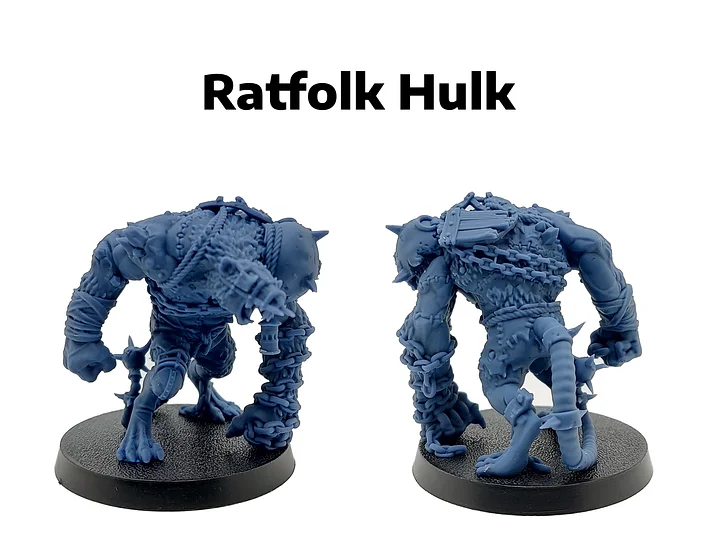 Ratfolk Hulk - Brutefun Miniatures product image (1)